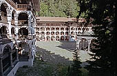 Rila Monastery, the residential buildings 